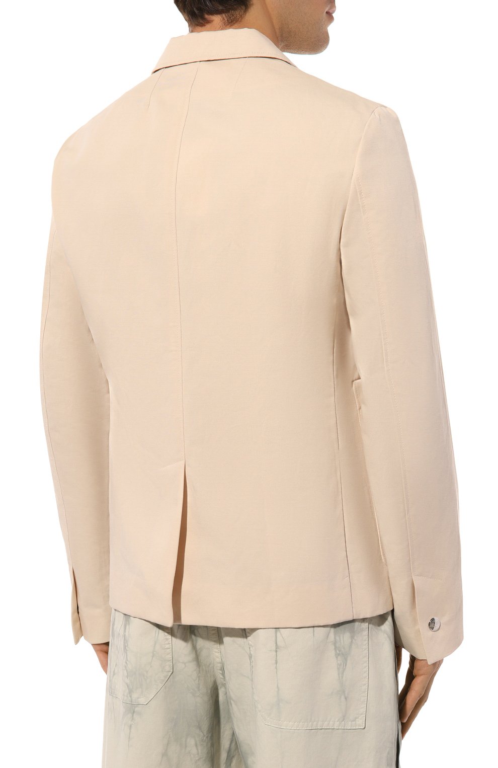 Пиджак из хлопка и льна JACQUEMUS, арт. 24E/245JA038, фото 4