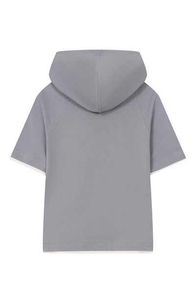 Хлопковое худи BRUNELLO CUCINELLI, арт. BE854E508C, фото 2