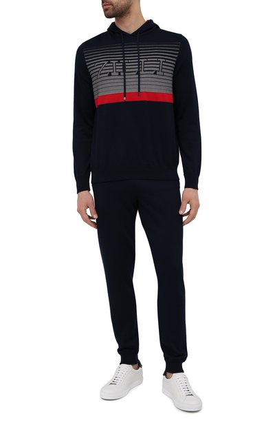 Мужской спортивный костюм из шелка и хлопка ZILLI, арт. MBV-J0137-SWEA1/ML01