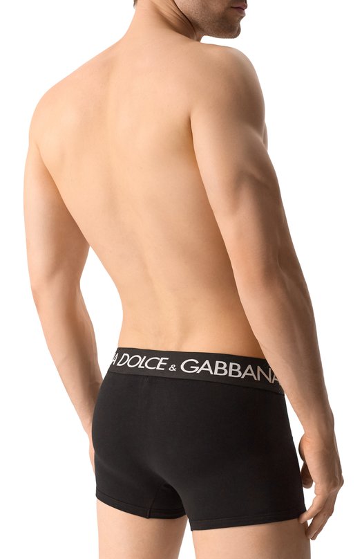 Комплект из двух боксеров Dolce & Gabbana M9D70J/0NN97 Чёрный  M9D70J/0NN97 Фото 3