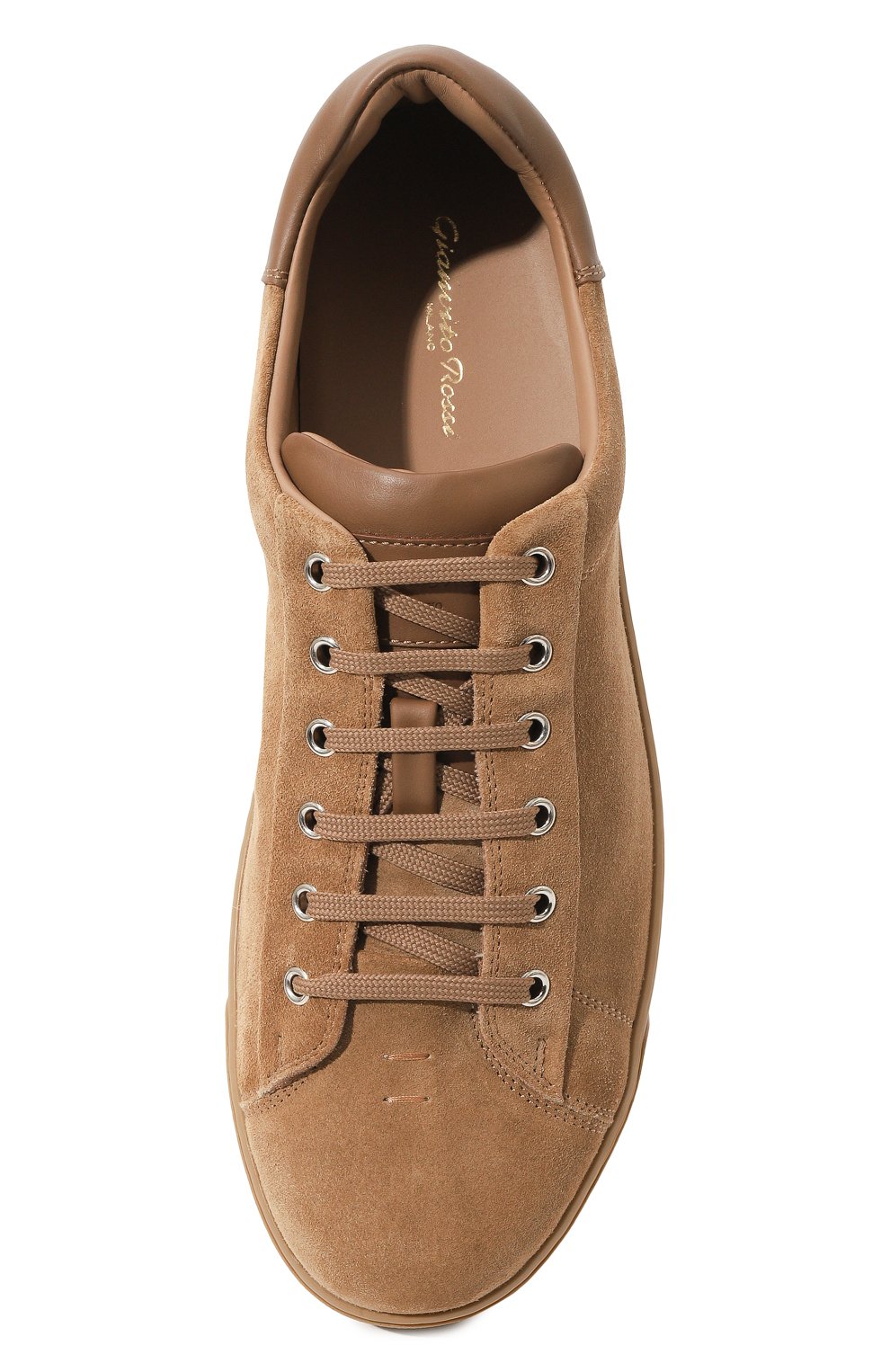 Замшевые кеды GIANVITO ROSSI, арт. S26340.M1CAM.SUECAML, фото 6