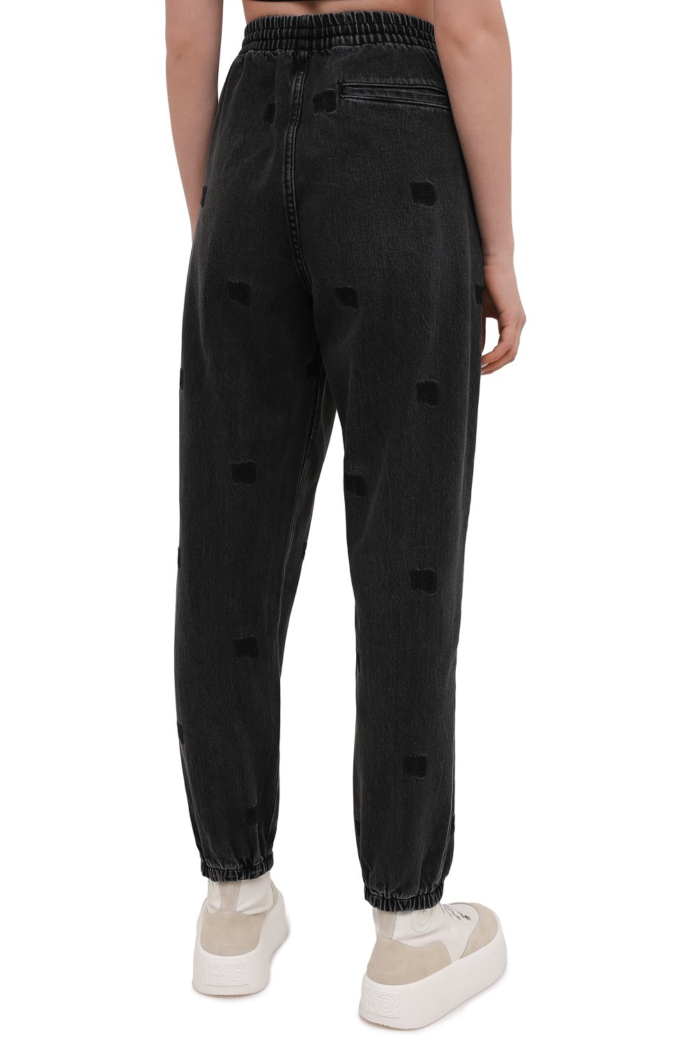 Джинсы ALEXANDER WANG темно-серого цвета по цене 53450 руб., арт. 4DC2214933, фото 4 Джинсы ALEXANDER WANG, арт. 4DC2214933, фото 4