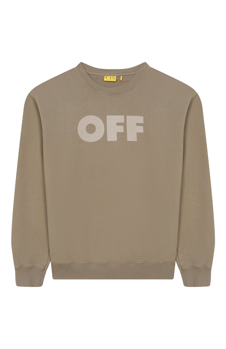 Хлопковый свитшот OFF-WHITE, арт. 0BBA001S25FLE003/12+, фото 1
