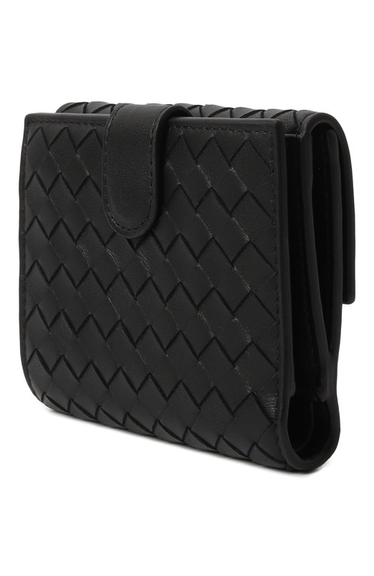 Кожаное портмоне Bottega Veneta 382576/V3UN1 Чёрный  382576/V3UN1 Фото 2