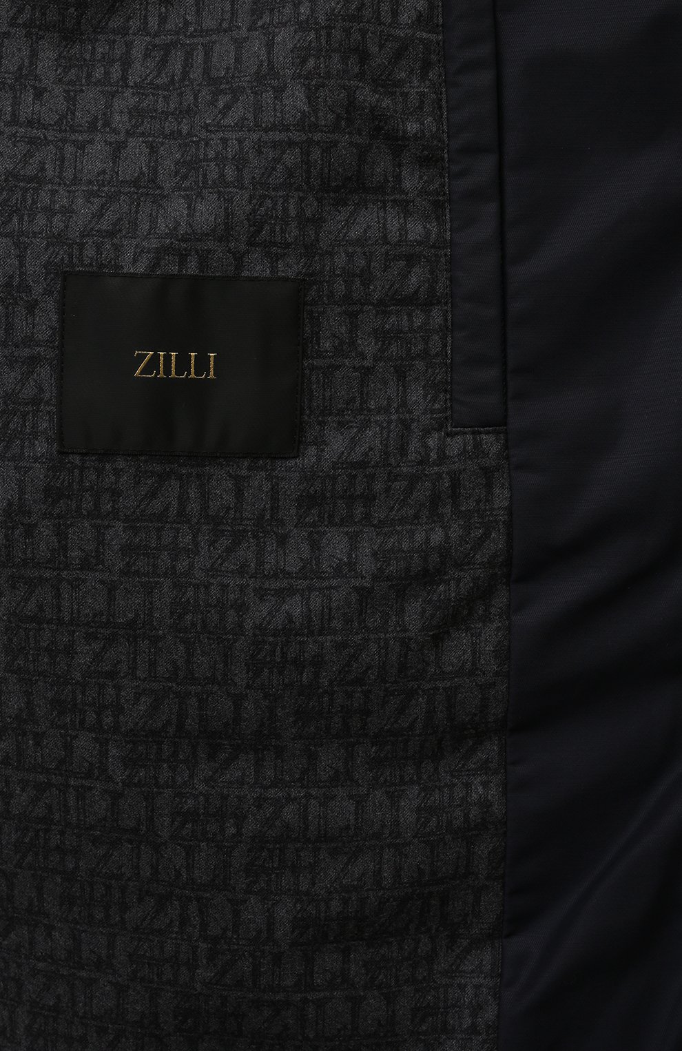 Пуховый жилет ZILLI темно-синего цвета по цене 486500 руб., арт. PGZ111M03024045UA/62, фото 6 Пуховый жилет ZILLI, арт. PGZ111M03024045UA/62, фото 6