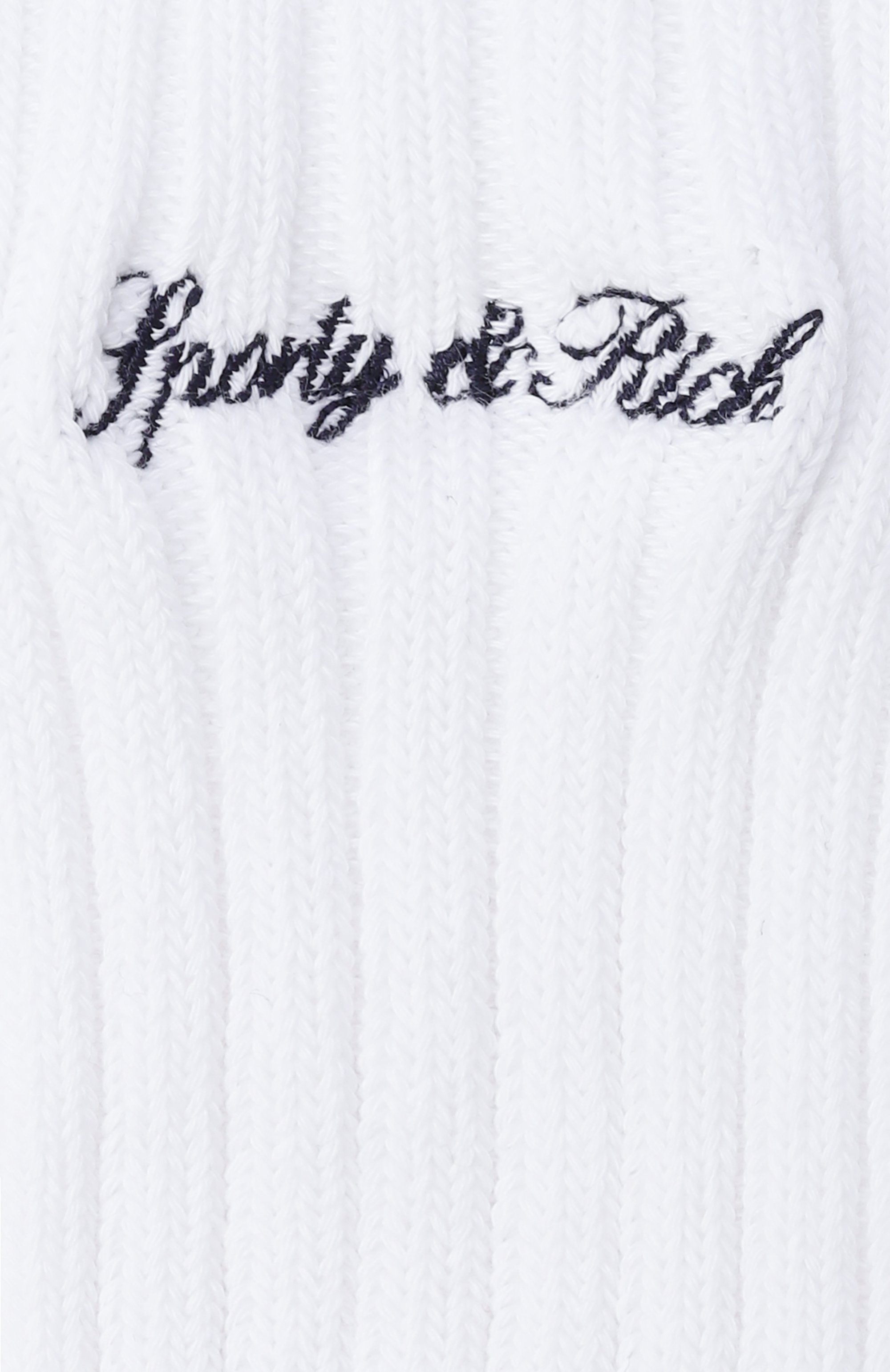 Хлопковые носки SPORTY AND RICH белого цвета по цене 5720 руб., арт. AC099710326WH01, фото 2 Хлопковые носки SPORTY AND RICH, арт. AC099710326WH01, фото 2