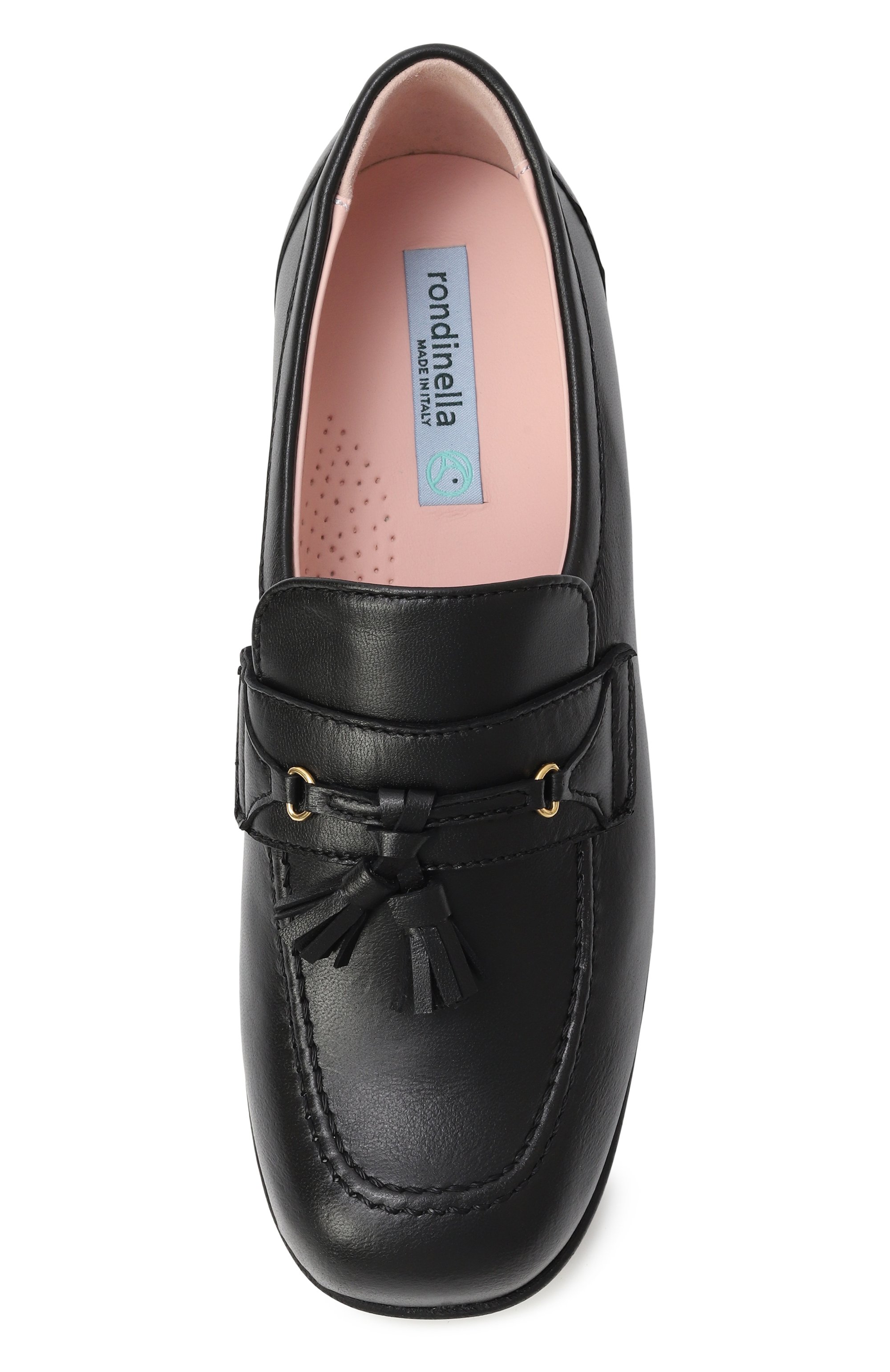 Кожаные лоферы RONDINELLA, арт. 12287-1A/CU0I0/34-36, фото 4