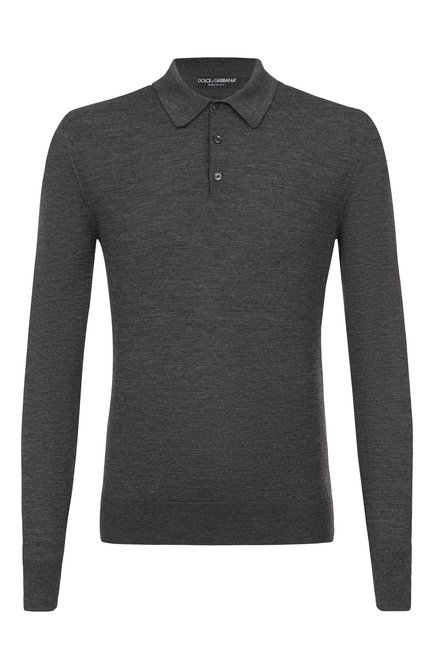 Мужская шерстяное поло DOLCE & GABBANA, арт. GXZ25T/JCVZS