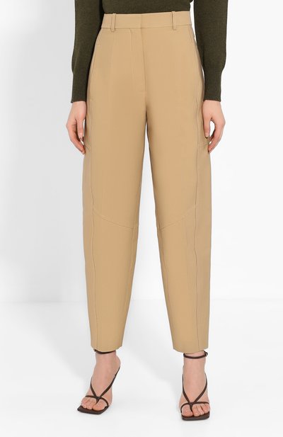 Брюки из смеси хлопка и вискозы VICTORIA BECKHAM, арт. TR TPR 21000D, фото 3