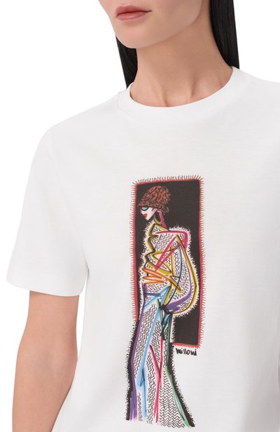 Хлопковая футболка MISSONI, арт. DS26WL00/BJ00R3, фото 5