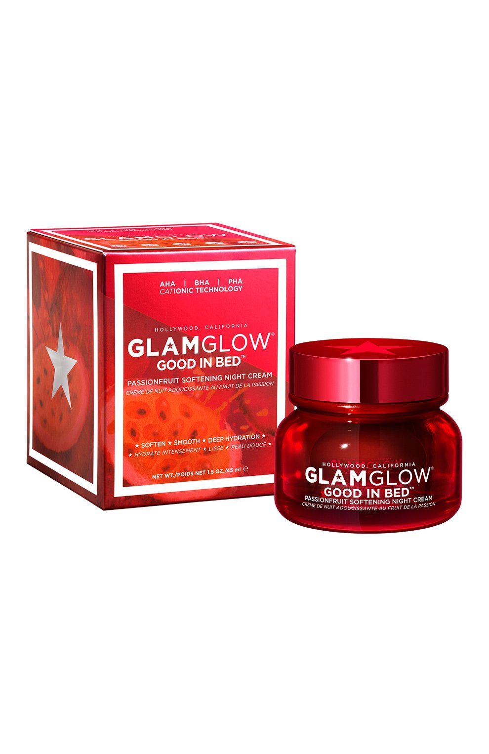 Ночной смягчающий крем с маракуйей good in bed passionfruit softening night cream (45ml) GLAMGLOW, арт. 889809008178, фото 4
