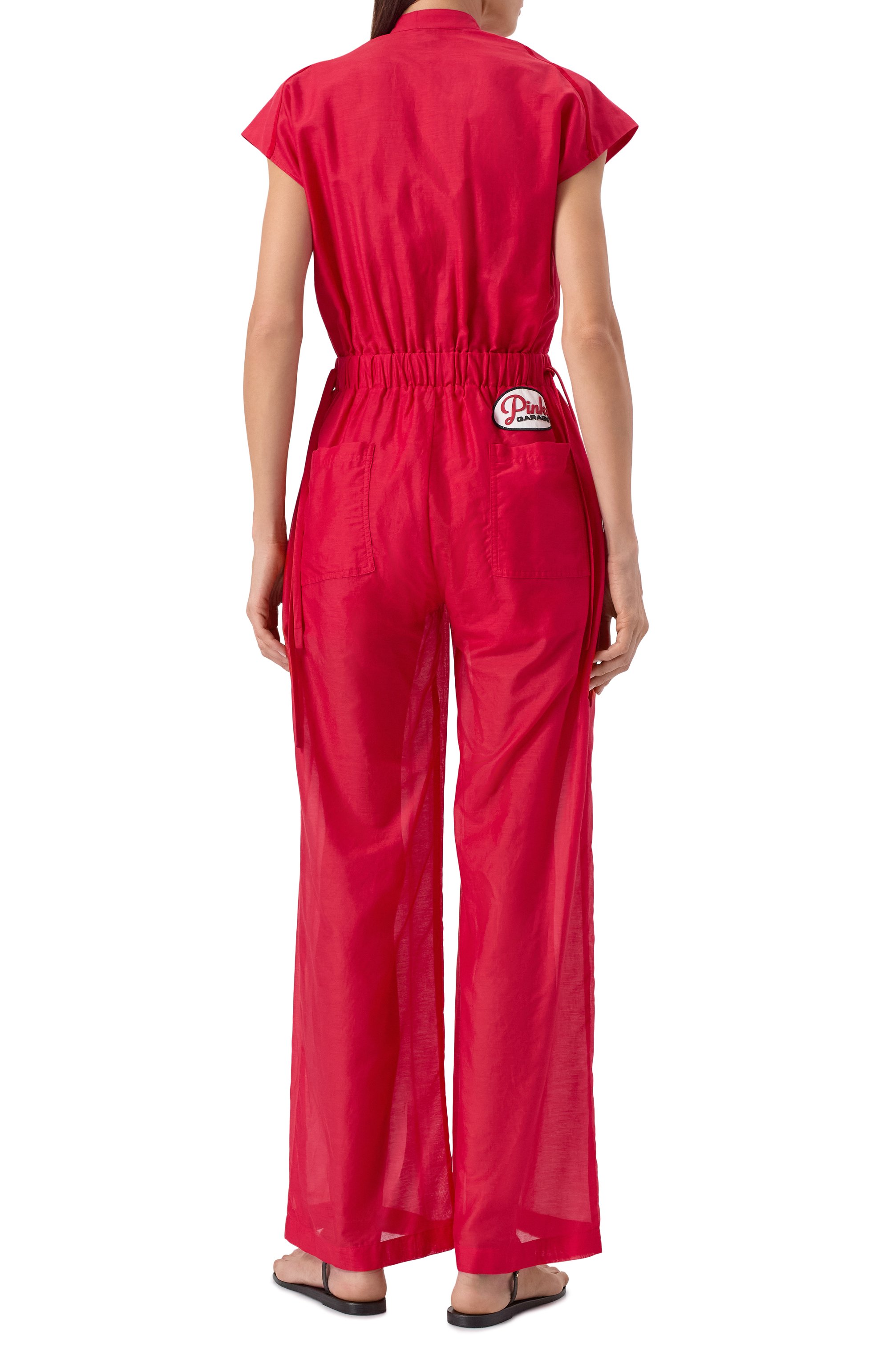 Комбинезон из хлопка и шелка PINKO, арт. 105239/A2M7, фото 4