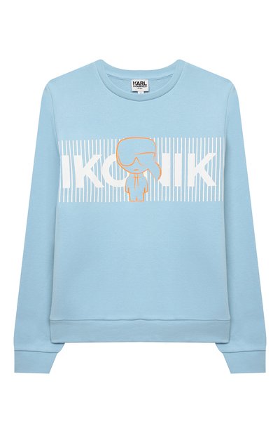 Хлопковый свитшот KARL LAGERFELD KIDS, арт. Z25290, фото 1