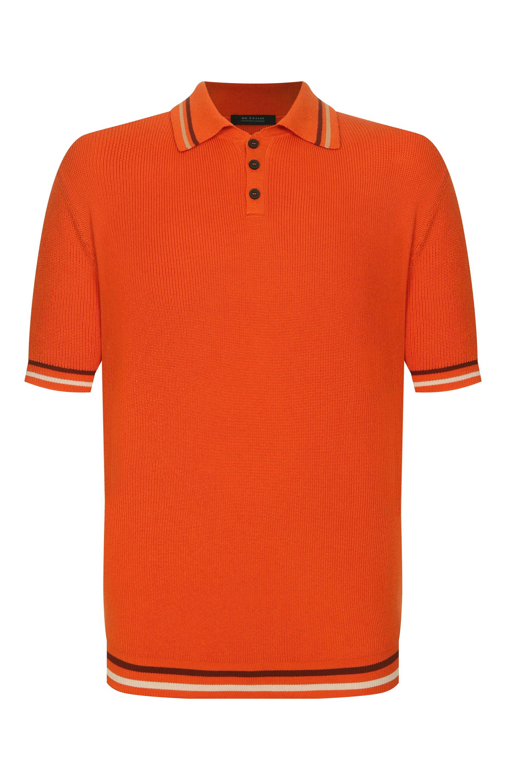 Хлопковое поло KITON, арт. UMM0737, фото 1