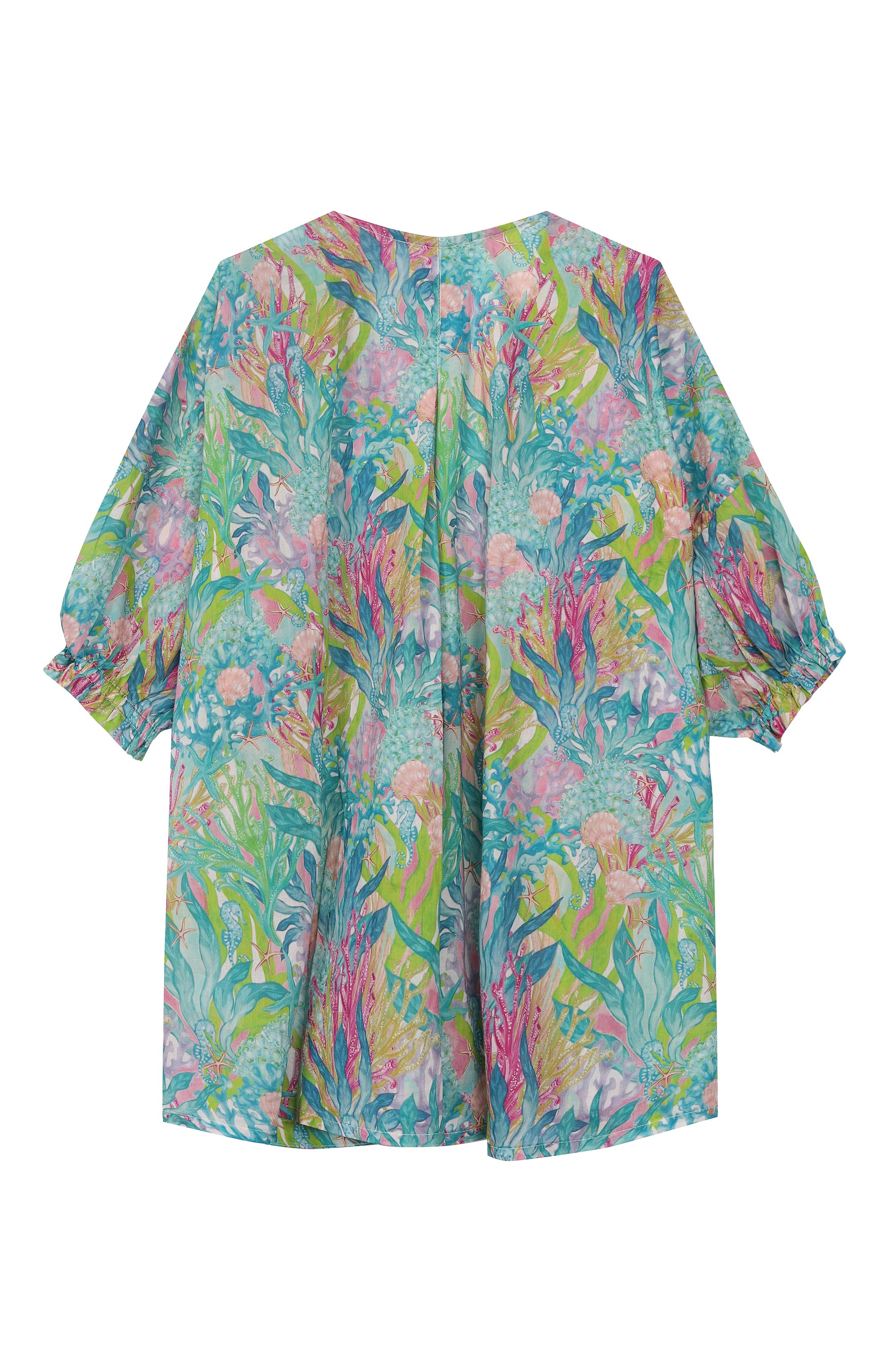 Хлопковая туника OLGA VALENTINE, арт. 17KM/1A-10A, фото 2