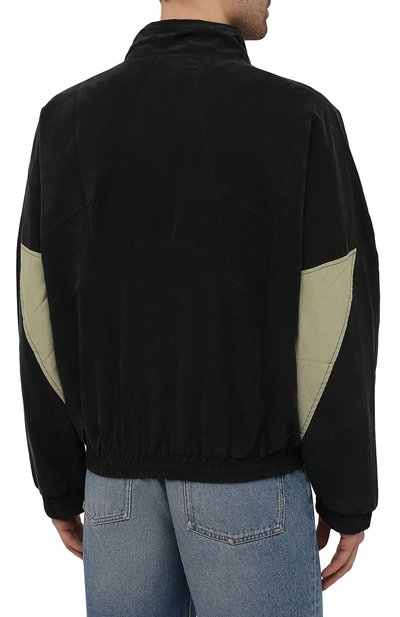 Бомбер RHUDE черного цвета по цене 92750 руб., арт. RHPS21JA00000010, фото 4 Бомбер RHUDE, арт. RHPS21JA00000010, фото 4