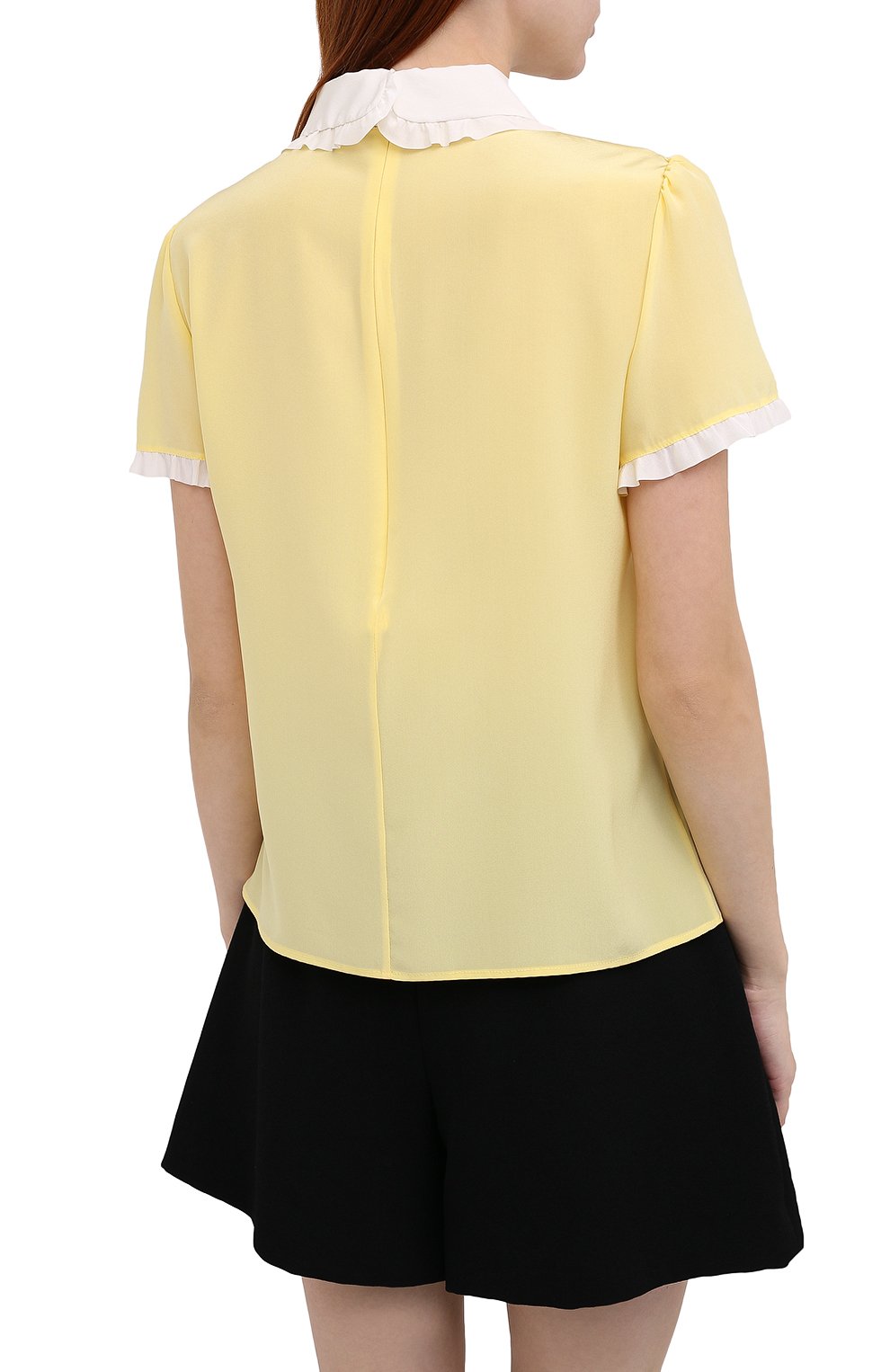 Шелковая блузка REDVALENTINO, арт. UR0AAA65/48P, фото 4