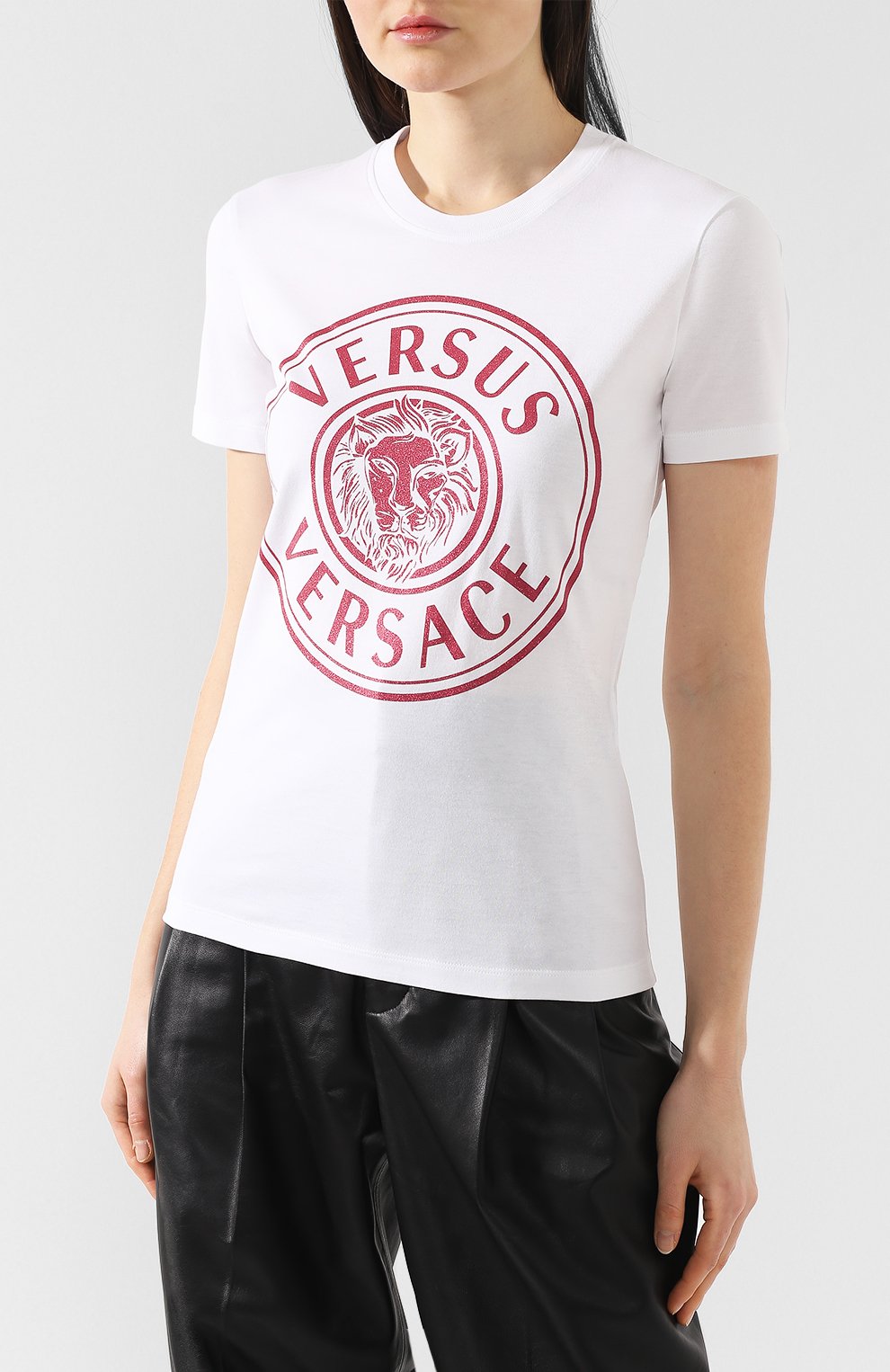 Хлопковая футболка VERSUS VERSACE, арт. BD90707/BJ10388, фото 3
