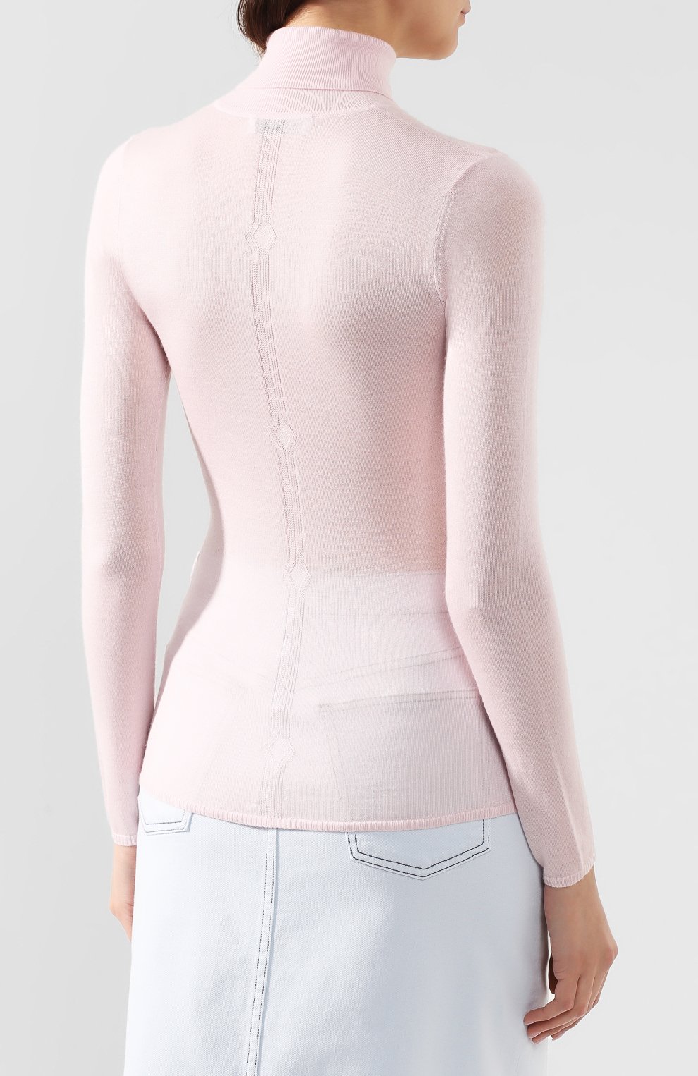 Водолазка из смеси кашемира и шелка GABRIELA HEARST, арт. 320903 A003, фото 4