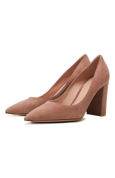 Женские замшевые туфли piper 85 GIANVITO ROSSI, арт. G21375.85RIC.CAMPRAL