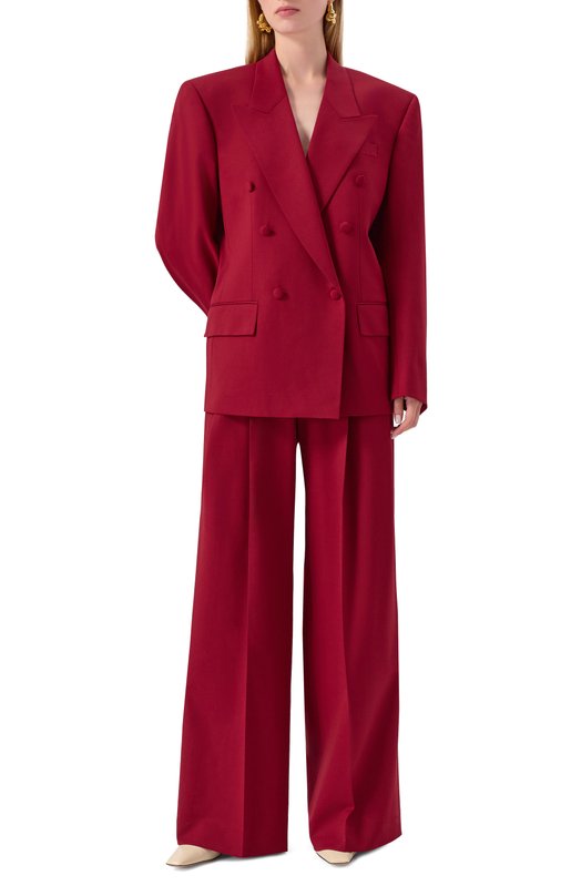 Шерстяной жакет Jacob Lee WWB2060AW25-0VER-NR Бордовый  WWB2060AW25-0VER-NR Фото 2