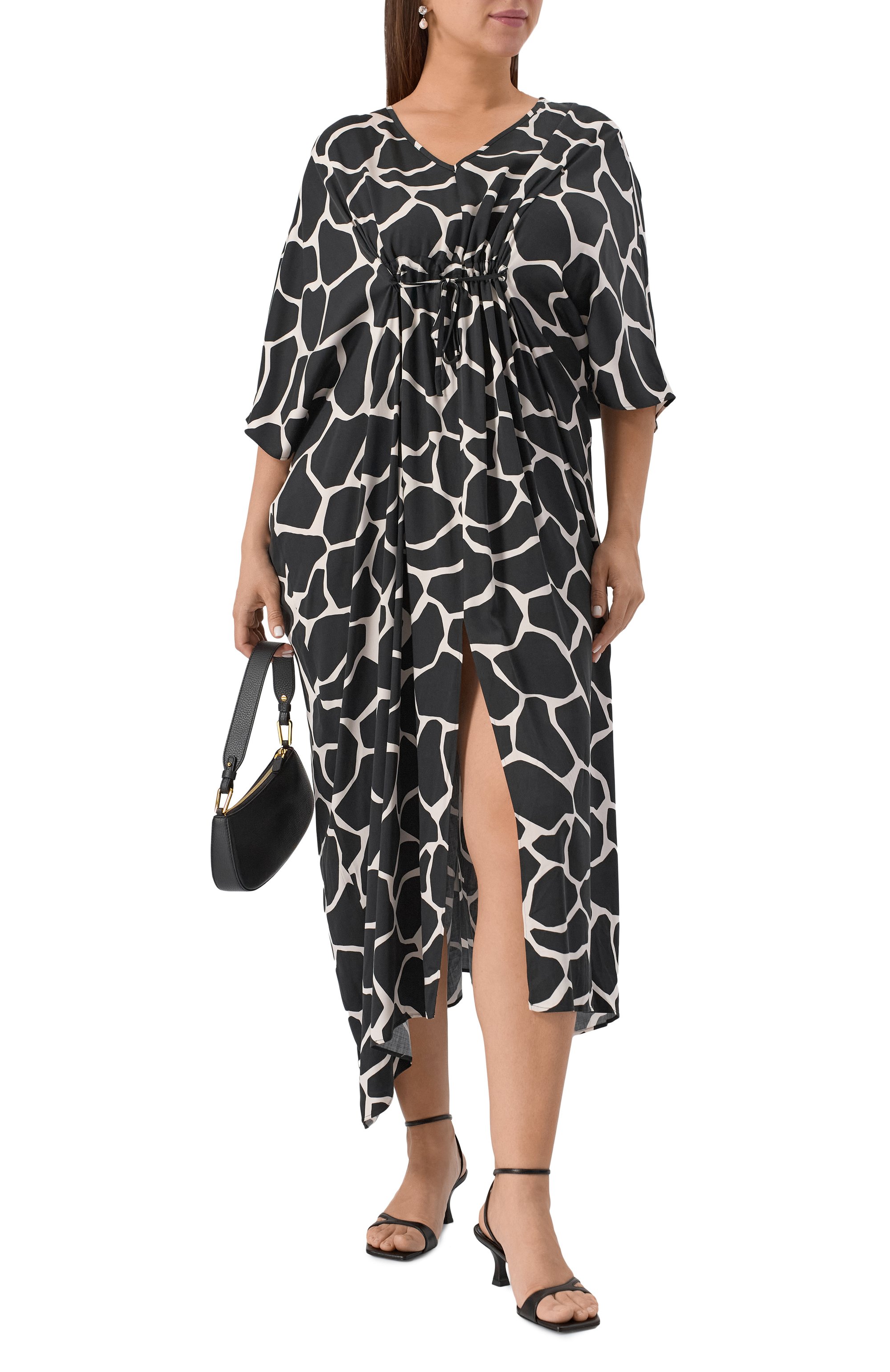 Платье из вискозы PERSONA BY MARINA RINALDI, арт. ESP0ST0, фото 2