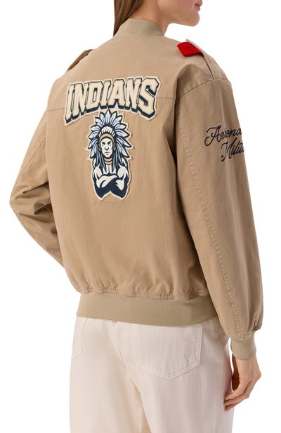 Хлопковый бомбер AERONAUTICA MILITARE, арт. AB3041DCT04272, фото 4