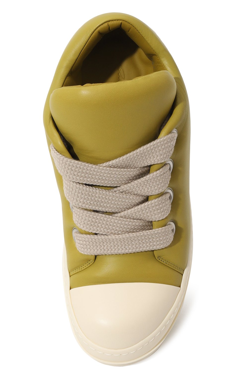 Кожаные кеды luxor jumbo padded low RICK OWENS, арт. RU02C7893/LLPW2, фото 6