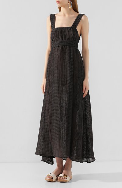 Льняное платье LE KASHA, арт. ASSI0UT, фото 3