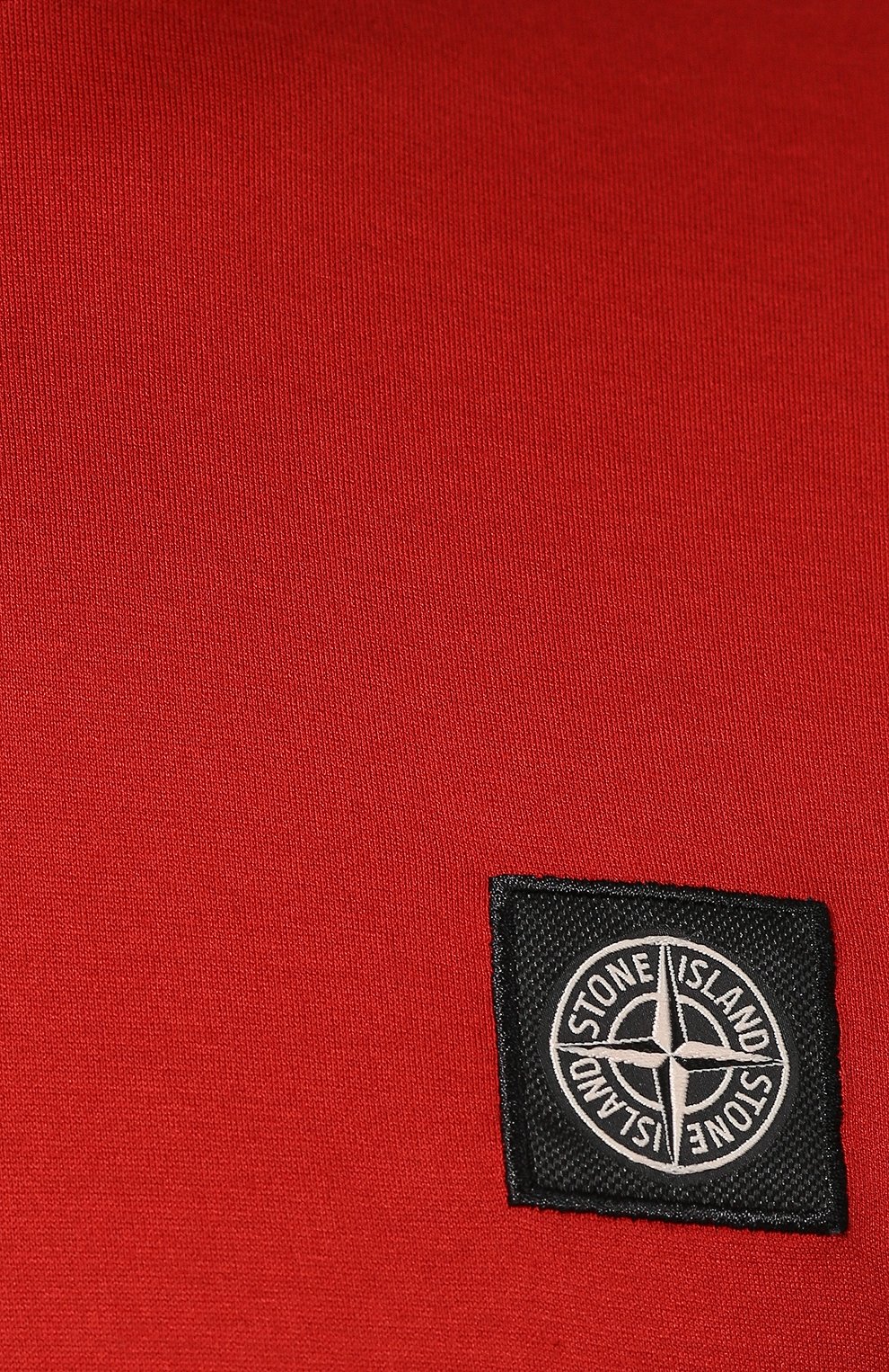 Хлопковая футболка STONE ISLAND красного цвета по цене 14600 руб., арт. 701524113, фото 5 Хлопковая футболка STONE ISLAND, арт. 701524113, фото 5