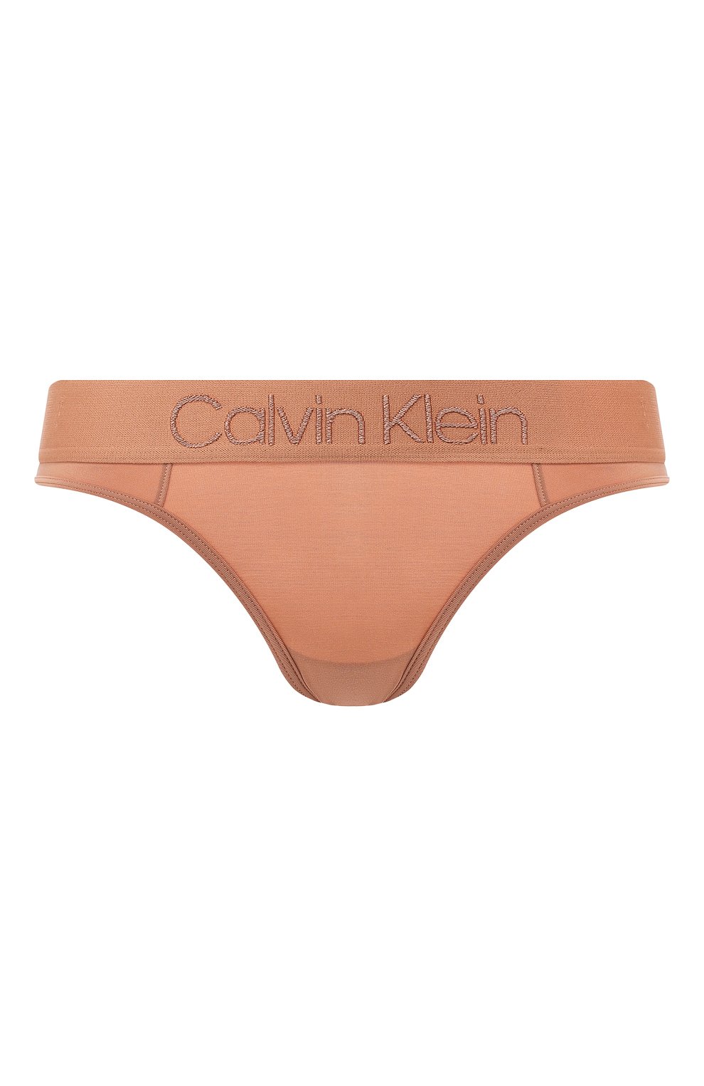 Трусы-слипы CALVIN KLEIN бежевого цвета по цене 3895 руб., арт. QF4943E, фото 1 Трусы-слипы CALVIN KLEIN, арт. QF4943E, фото 1