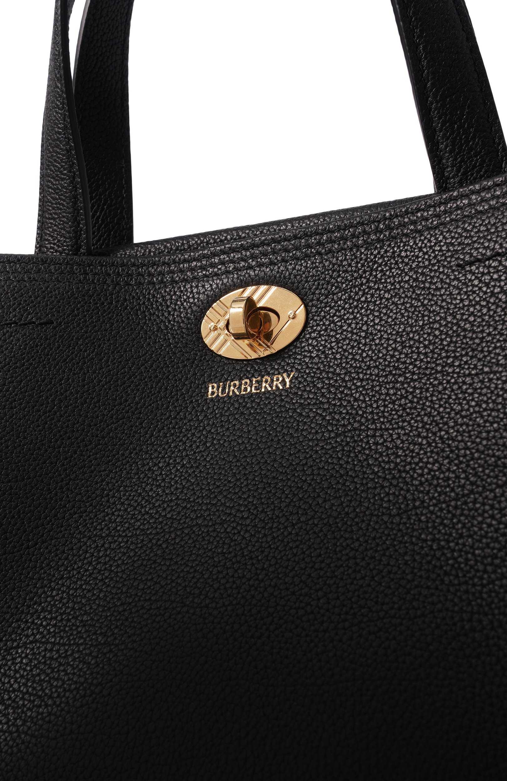 Сумка-тоут cotswolds BURBERRY черного цвета по цене 254500 руб., арт. 8129060, фото 6 Сумка-тоут cotswolds BURBERRY, арт. 8129060, фото 6
