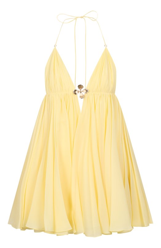 Шелковое платье YVON 0 160003 Жёлтый 0 160003