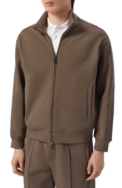 Хлопковая толстовка EMPORIO ARMANI, арт. EM005222/AF10013, фото 3