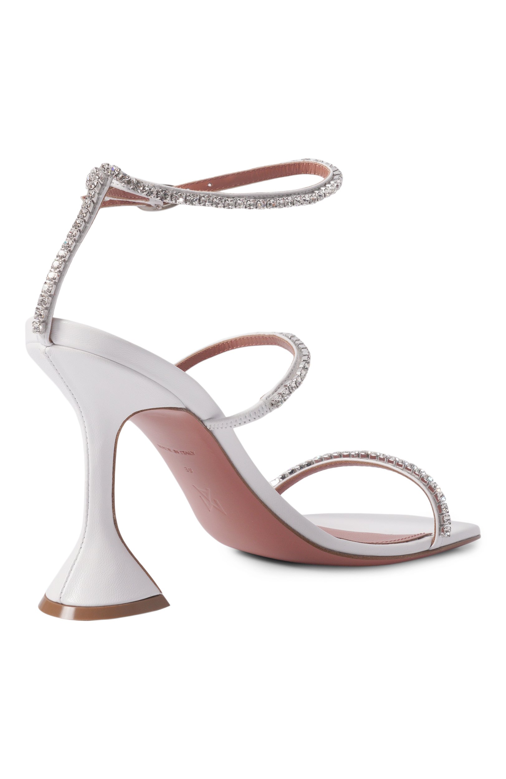 Кожаные босоножки gilda 95 AMINA MUADDI, арт. GILDA SANDAL 95/NAPPA, фото 5