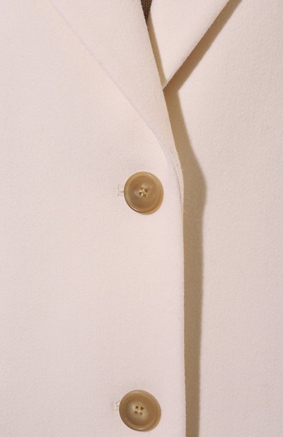 Шерстяное полупальто SASHAVERSE молочного цвета по цене 194400 руб., арт. CT013/CLM/1408.101/W25, фото 5 Шерстяное полупальто SASHAVERSE, арт. CT013/CLM/1408.101/W25, фото 5