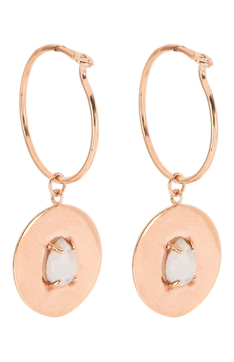 Серьги с голубым агатом: овен MOONKA, арт. in-er-agt, фото 3