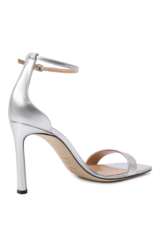 Кожаные босоножки MVST by Sergio Rossi MVST B15900/MNAZ03 Серебряный  B15900/MNAZ03 Фото 5