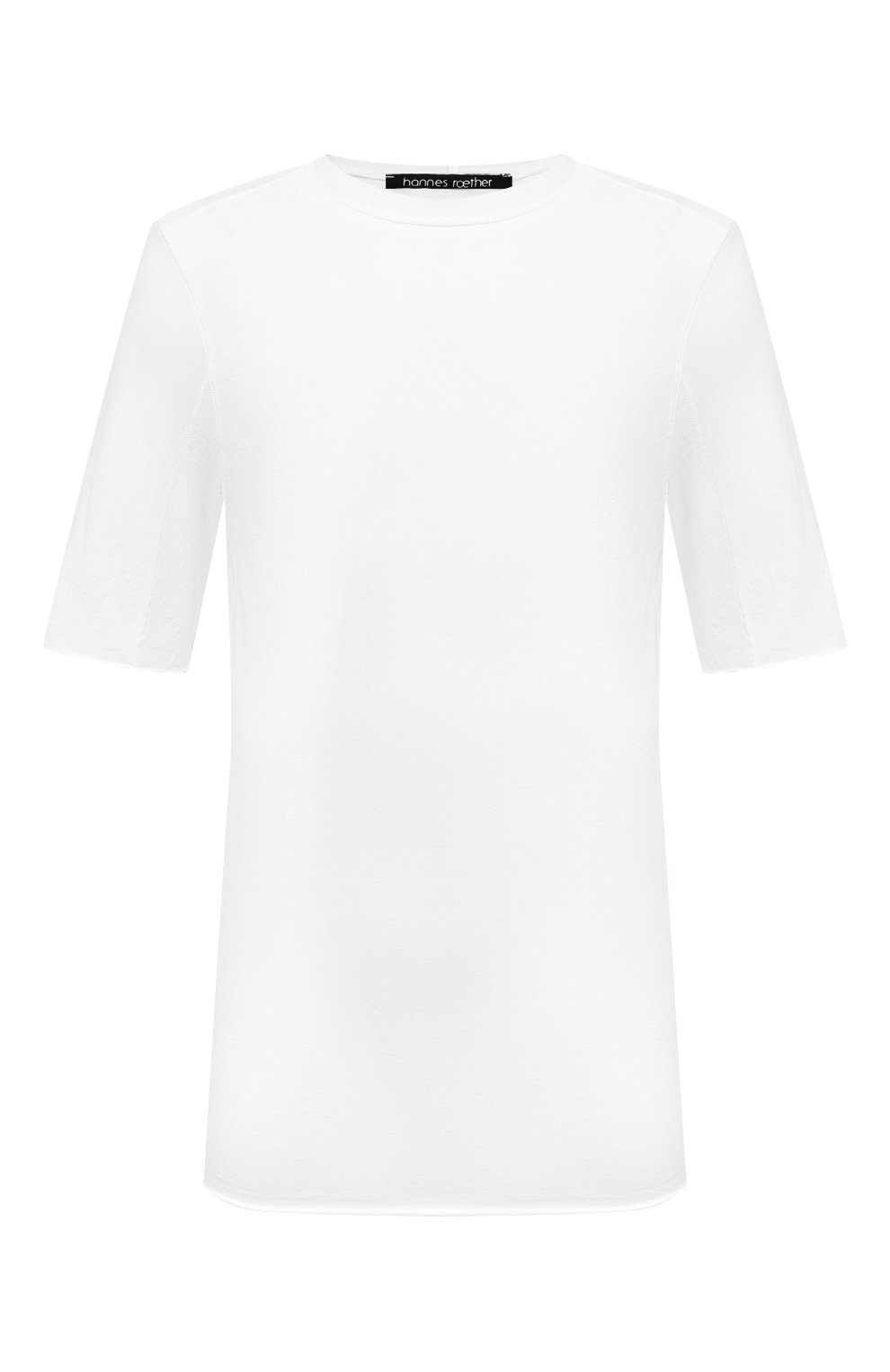 Хлопковая футболка HANNES ROETHER, арт. FA36C0N.215.213/110892, фото 1