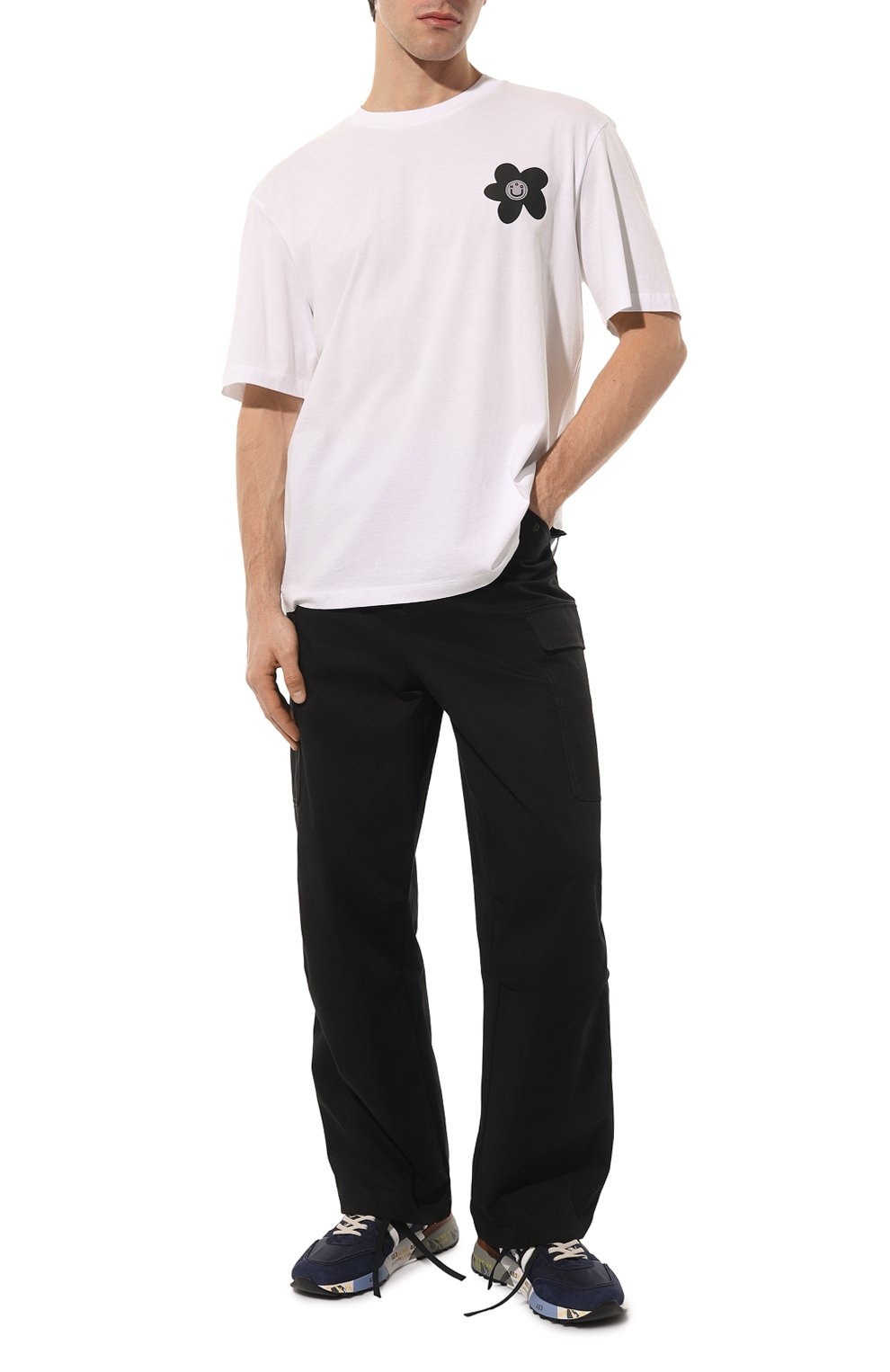 Комбинированные кроссовки lander PREMIATA, арт. LANDER/VAR 5675, фото 2