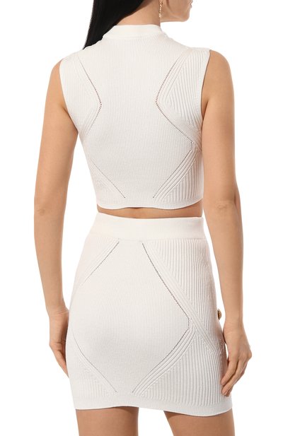 Топ из вискозы BALMAIN, арт. BF0AB356/KF24, фото 4