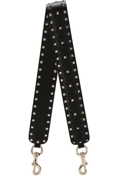Кожаный ремень для сумки rockstud spike VALENTINO, арт. QW2P0P37/NAP, фото 1