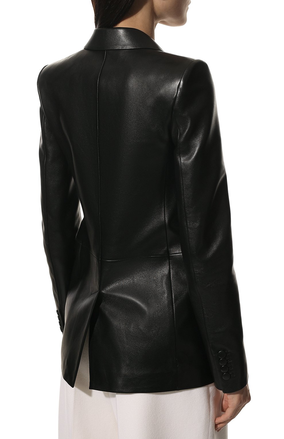 Кожаный жакет SAINT LAURENT, арт. 536465/YC2TE, фото 4