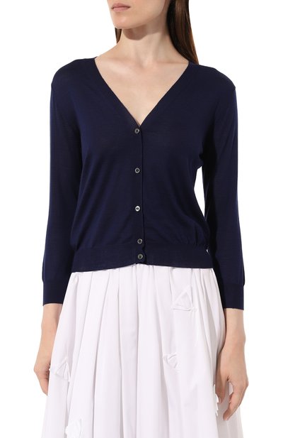 Шерстяной кардиган PRADA, арт. P25I17-1S9C-F0589-211, фото 3