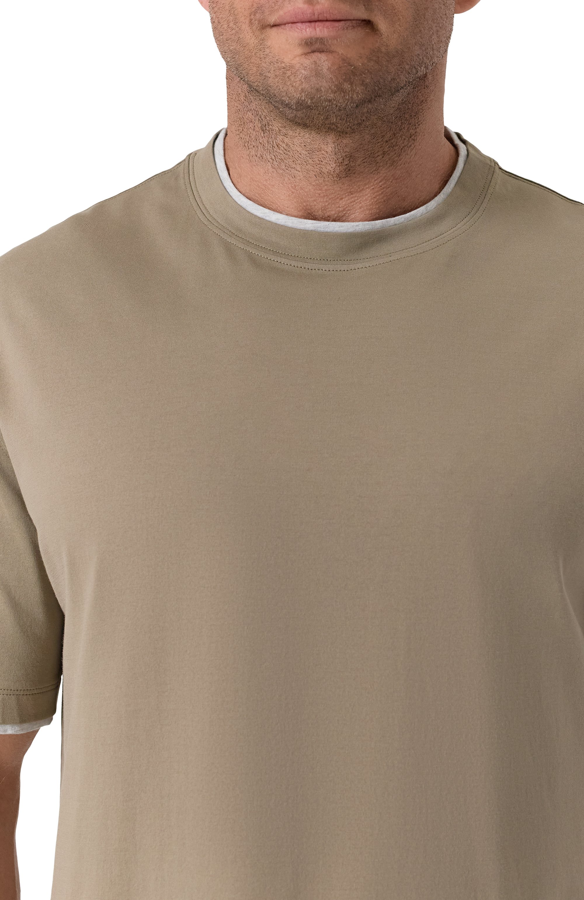 Хлопковая футболка BRUNELLO CUCINELLI, арт. M0B137427, фото 5