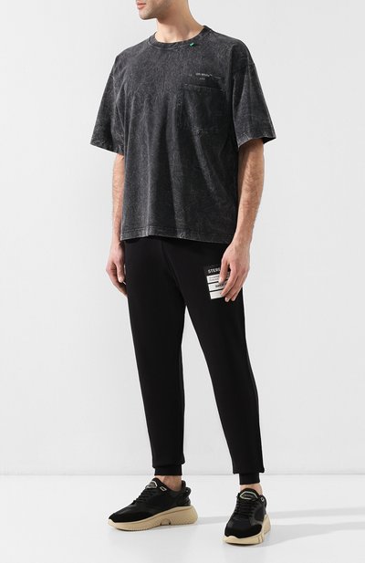 Хлопковая футболка OFF-WHITE, арт. 0MAA054R191850210800, фото 2