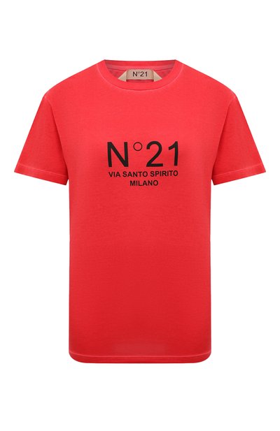 Хлопковая футболка N21, арт. 22I N2M0/F051/6325, фото 1