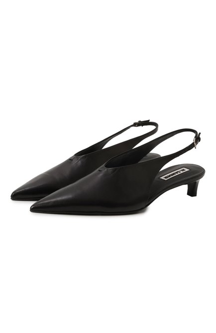 Женские кожаные туфли JIL SANDER, арт. J15WP0128/P8226