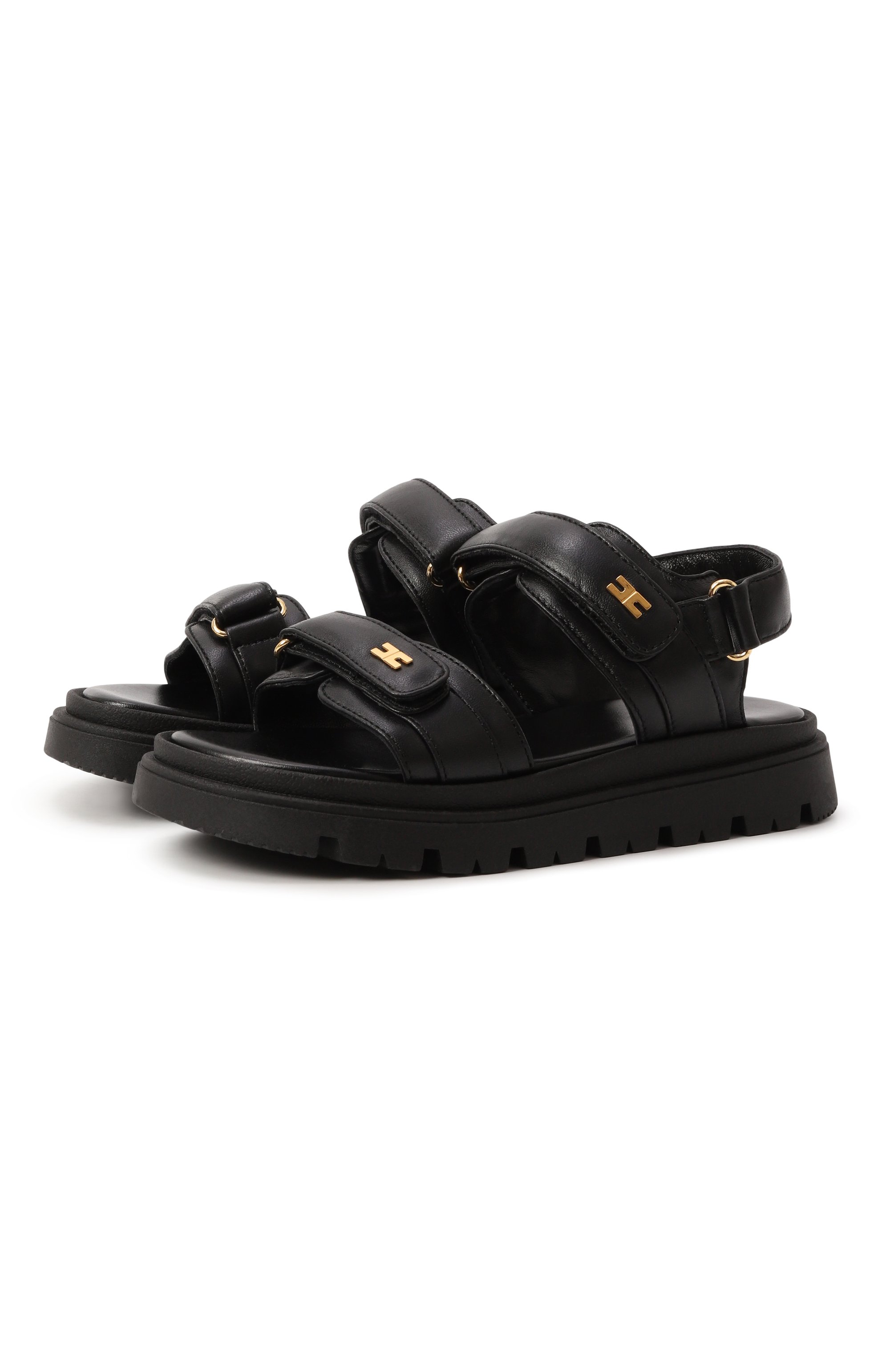 Кожаные сандалии ELISABETTA FRANCHI LA MIA BAMBINA, арт. F4A2-E0297-0092999/30-34, фото 1