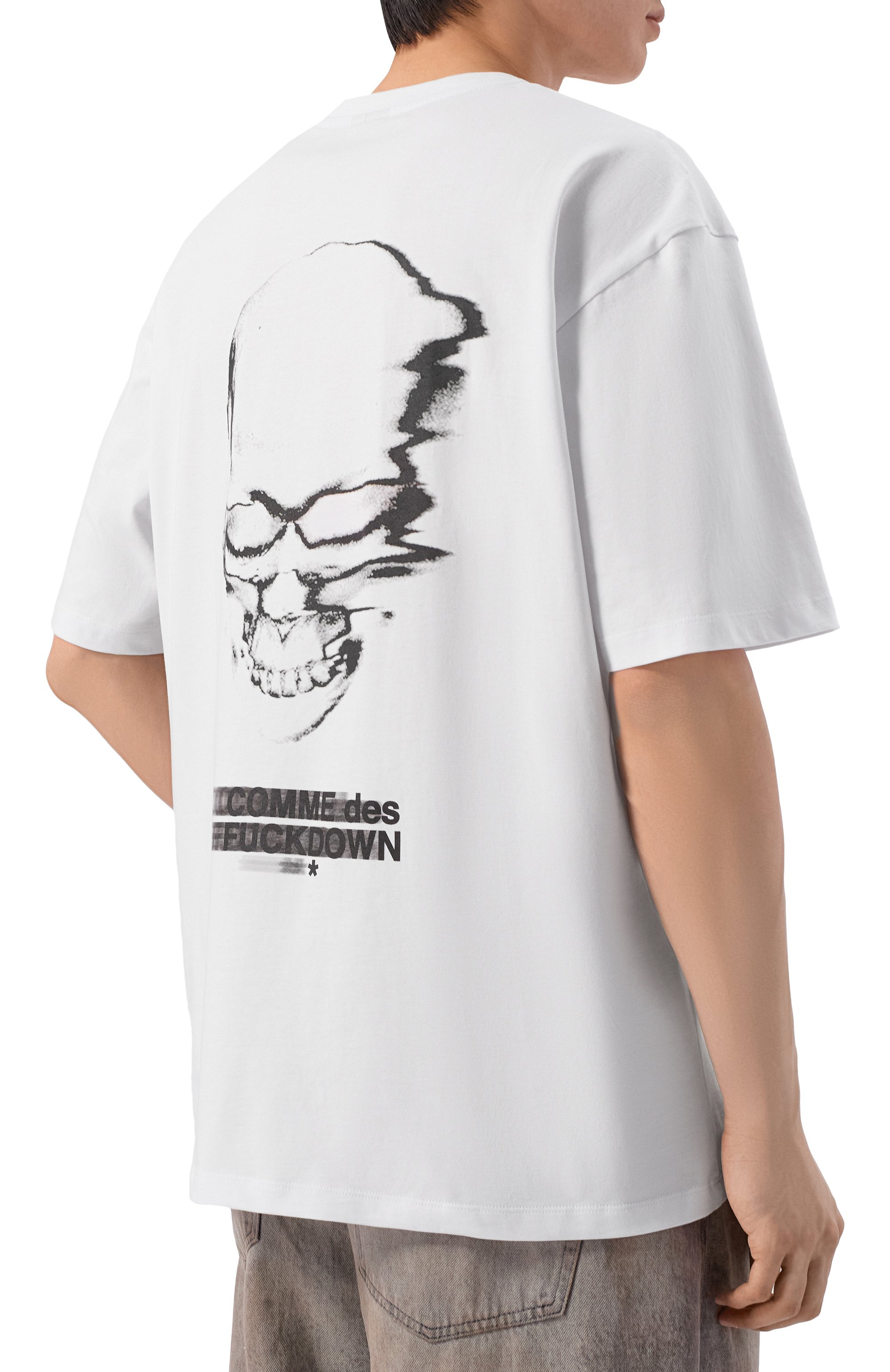 Хлопковая футболка COMME DES FUCKDOWN, арт. CFABM02003, фото 4